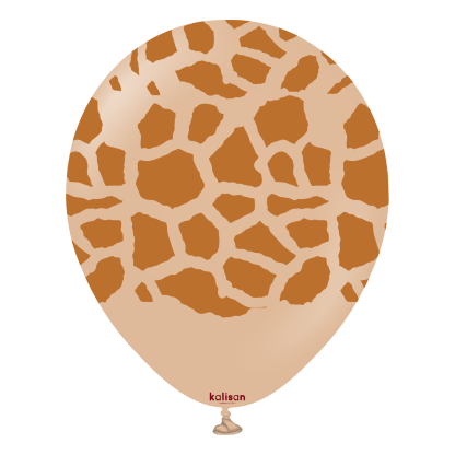 R12 - Safari Giraffe - Desert Sand - Print caramel - Kalisan (25)
