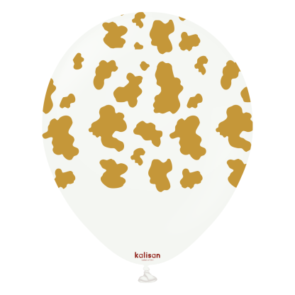 R12 - Safari Cow - White - Print Gold - Kalisan (25)
