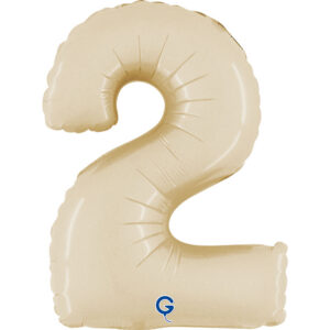 Number 2 Satin Cream 14inc