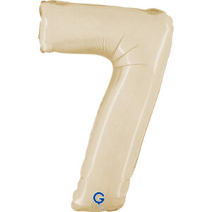 Number 7 Satin Cream 14inc