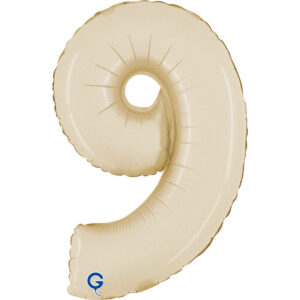 Number 9 Satin Cream 14inc
