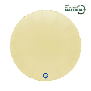 Round 18inc Soft Matte French Butter