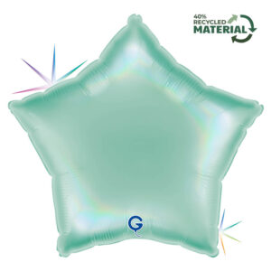 Star 18inc Rainbow Holographic Platinum Tiffany