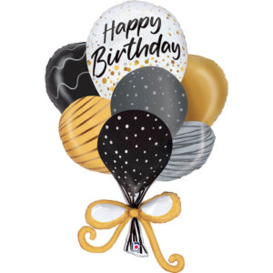 Satin Birthday Balloons