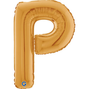 Letter P Gold 26inc