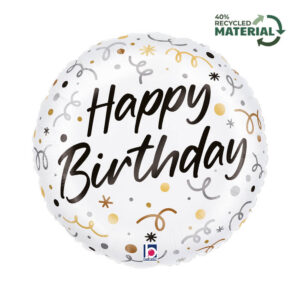 R18 Satin Birthday Streamers