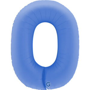 Number 0 Soft Matte Lotus Blue 40inc