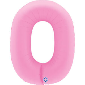 Number 0 Soft Matte Sakura Pink 40inc