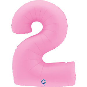 Number 2 Soft Matte Sakura Pink 40inc