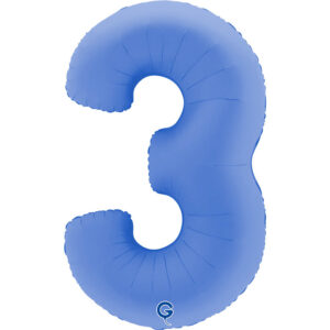 Number 3 Soft Matte Lotus Blue 40inc