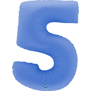 Number 5 Soft Matte Lotus Blue 40inc