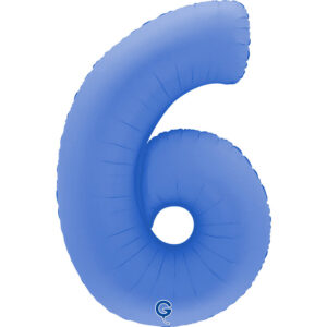 Number 6 Soft Matte Lotus Blue 40inc