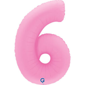 Number 6 Soft Matte Sakura Pink 40inc