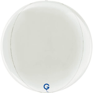 Globe 15inc White 4D