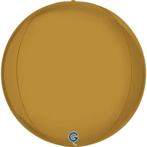 Globe 15inc Satin Gold 4D