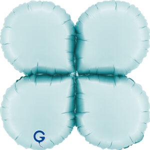 Base Drops Medium 19inc Satin Pastel Blue