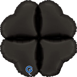 Base Hearts Medium 16inc Satin Fumé Black