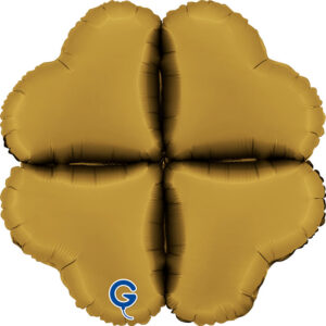 Base Hearts Medium 16inc Satin Gold