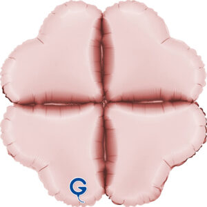 Base Hearts Medium 16inc Satin Pastel Pink