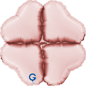 Base Hearts Mini 12inc Satin Pastel Pink