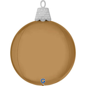 Christmas Ball Platinum Champagne 4D