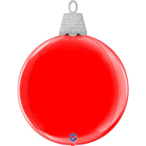 Christmas Ball Red 4D