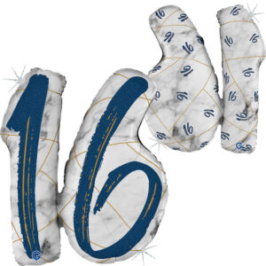 Marble Mate Numbers 16 Blue