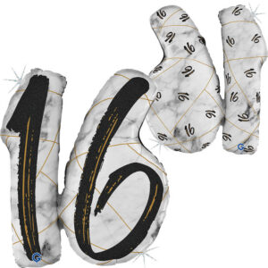 Marble Mate Numbers 16 Black