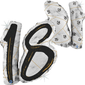 Marble Mate Numbers 18 Black