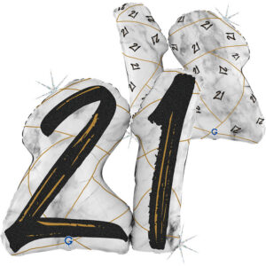 Marble Mate Numbers 21 Black