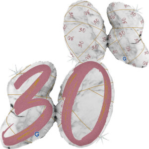 Marble Mate Numbers 30 Rose Gold