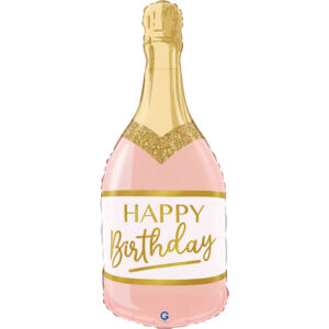Pink Birthday Bottle