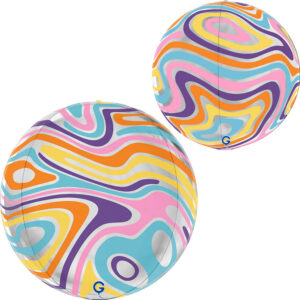 Globe 15inc Groovy Marble 4D