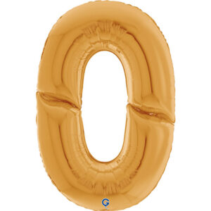 Number 0 Gold 64inc