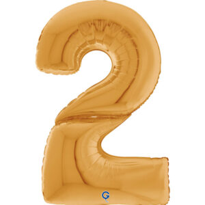 Number 2 Gold 64inc