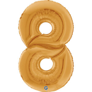 Number 8 Gold 64inc