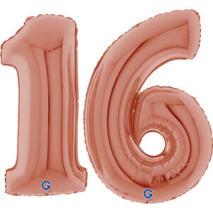 Set n. 16 Rose Gold 40inc