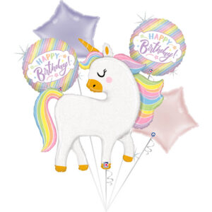 Set Glitter Pastel Unicorn