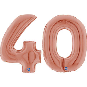 Set n. 40 Rose Gold 40inc