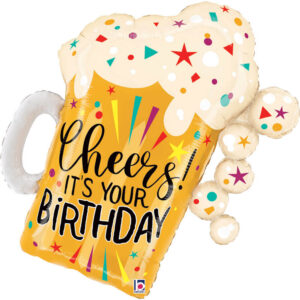 Birthday Fun Confetti Beer