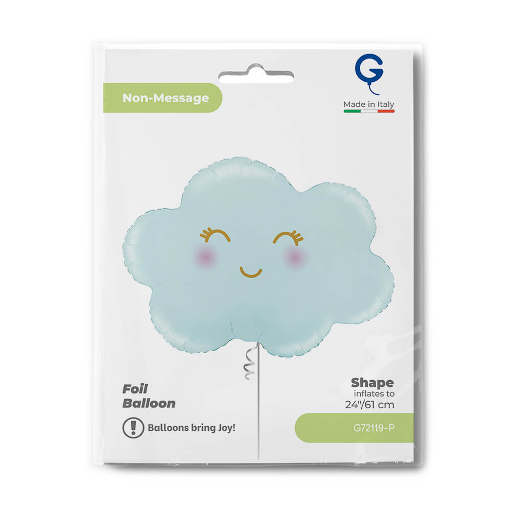 Cloud Satin Pastel Blue - Afbeelding 2