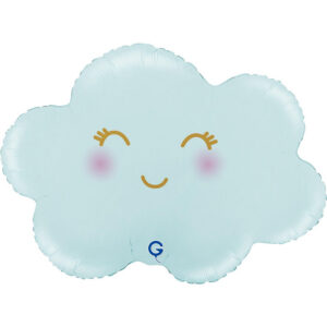 Cloud Satin Pastel Blue