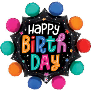 Colorful Circles Birthday