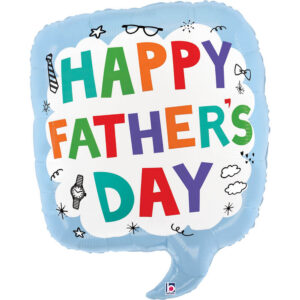 Father's Day Speech Bubble