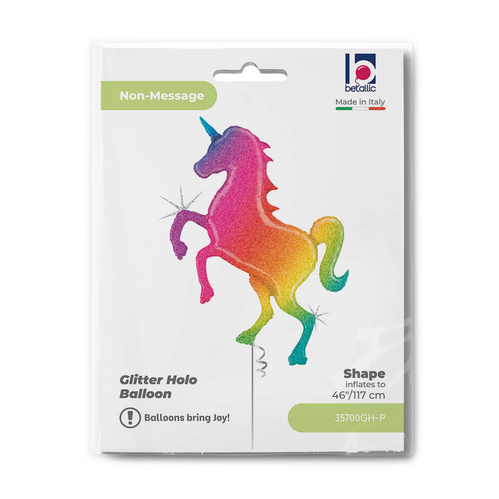 Glitter Rainbow Unicorn - Afbeelding 2