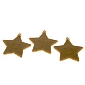 Gold Star Shape Weights (overdoos 1000 (20x50))