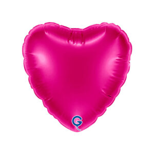 Heart 04inc Magenta