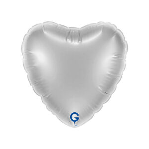 Heart 04inc Silver