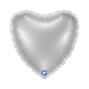 Heart 09inc Silver