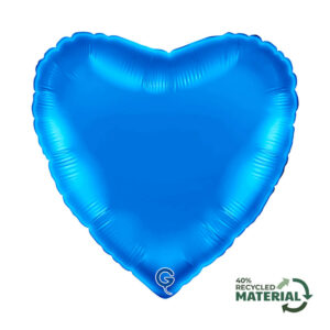 Heart 18inc Blue